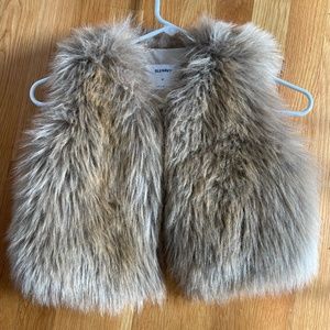 Girls Faux Fur Vest 5T